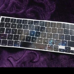 Keyboard Stickers - Galaxy